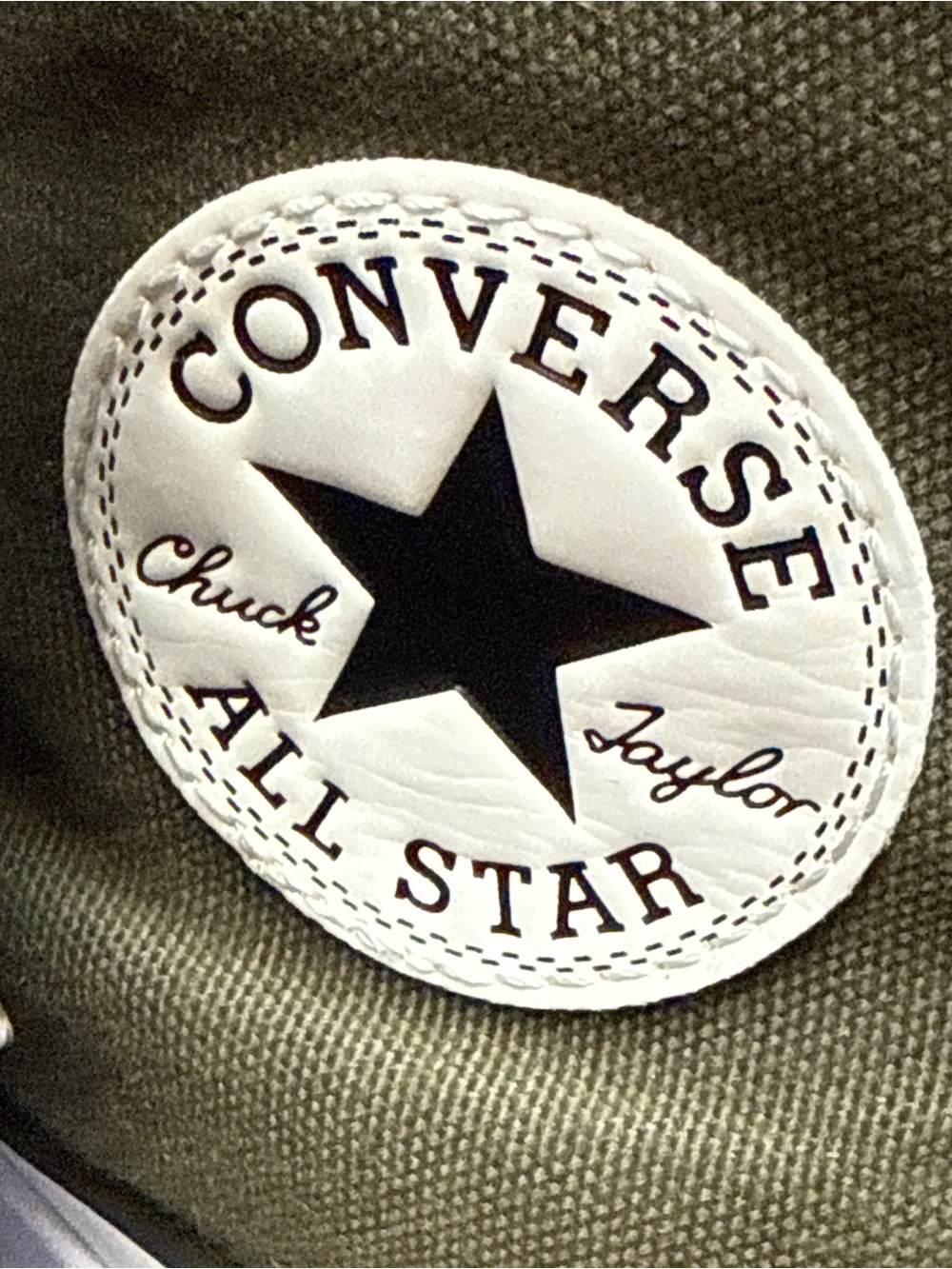 Converse Run Star Hike Platform High Top Olive Green Chunky Sneakers Size 6 - Picture 4 of 7